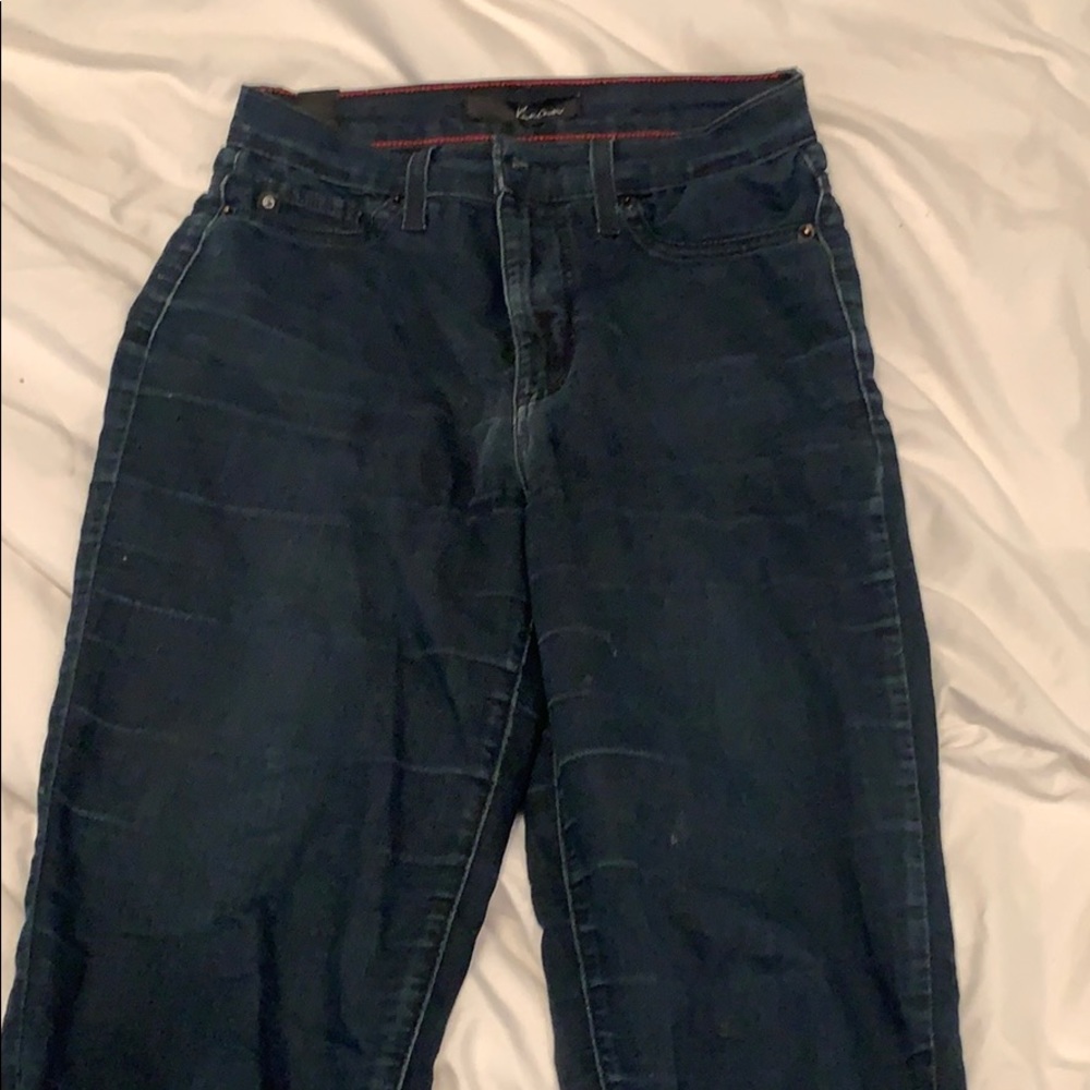 KanCan jeans. they are a very dark blue